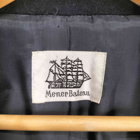 Mener Bateau cashmere カシミヤ混ダブルチェスターコート レディース 9