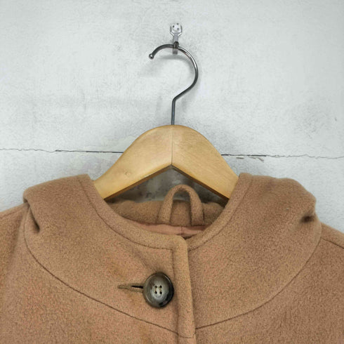 エディーバウアー Eddie Bauer フーディーウールコート レディース S