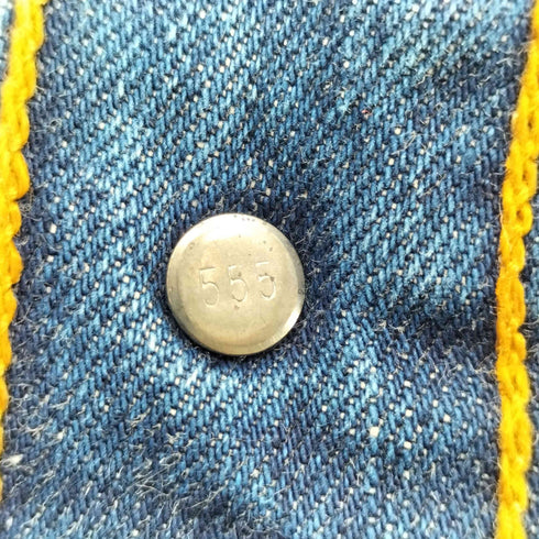 リーバイス Levis 1995年製 USA製 ボタン裏555 バレンシア工場 赤耳 BIG-E 501 ストレートデニム メンズ W33 L36