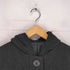 cashmere カシミヤ混比翼フーディーコート レディース 9AR