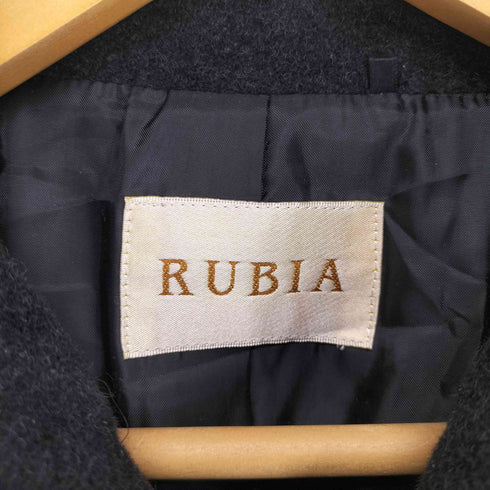 RUBIA アンゴラ100ステンカラーコート レディース 11ABR