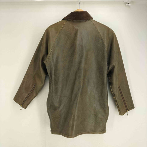 ブラックミーンズ BLACKMEANS ムートンレザーハンティングジャケット メンズ JPN:M