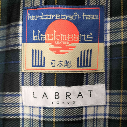 ブラックミーンズ BLACKMEANS ムートンレザーハンティングジャケット メンズ JPN:M