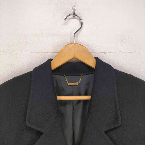 cashmere カシミヤ混1Bチェスターコート レディース F