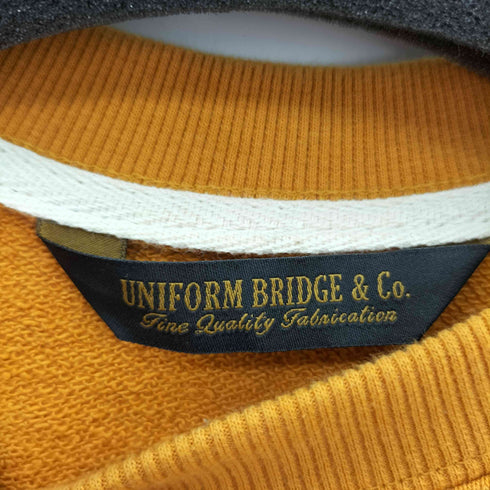 UNIFORM BRIDGE クルーネックスウェット メンズ L