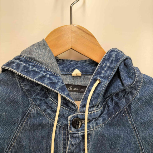 ジョンブル Johnbull フーデッドデニムジャケット レディース S