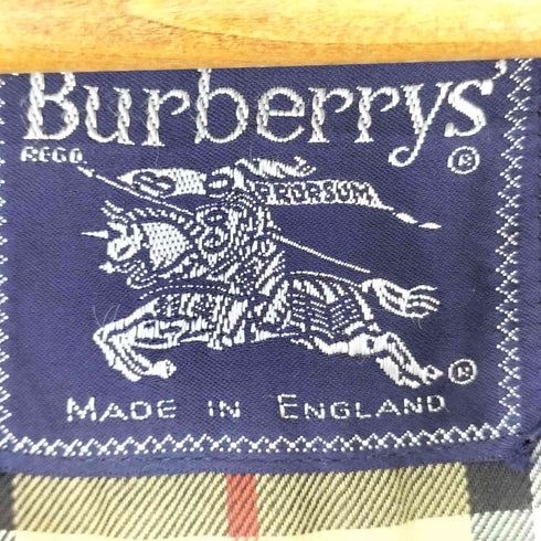 バーバリーズ BURBERRYS 裏地ノバチェック ステンカラーコート メンズ