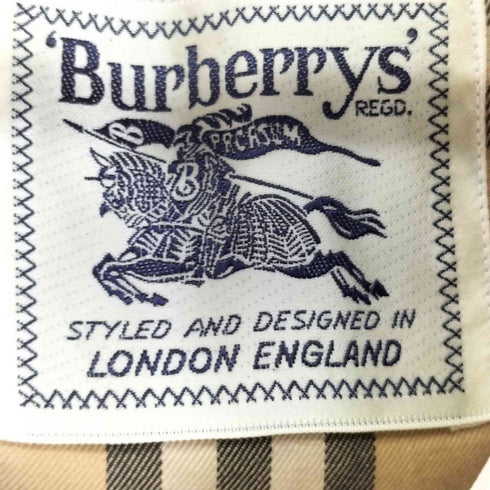 バーバリーズ BURBERRYS 裏地ノバチェック ステンカラーコート レディース