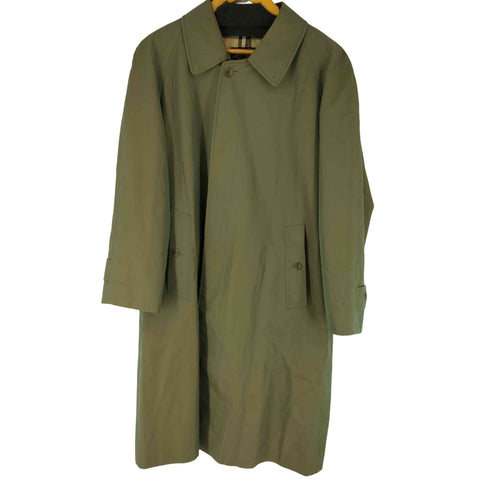 バーバリーズ BURBERRYS 玉蟲 裏地ノバチェック ステンカラーコート メンズ