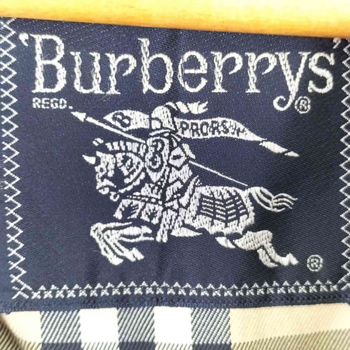 バーバリーズ BURBERRYS 玉蟲 裏地ノバチェック ステンカラーコート メンズ