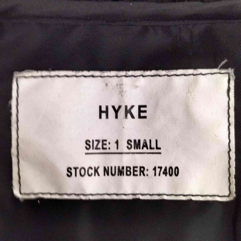 ハイク HYKE 23AW FAUX SHEARLING JACKET フェイクムートン ボアジャケット レディース JPN:1