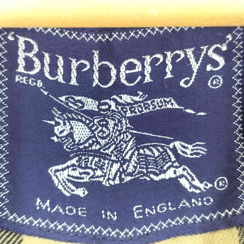 バーバリーズ BURBERRYS 裏地ノバチェック ステンカラーコート メンズ