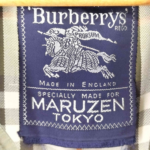 バーバリーズ BURBERRYS 玉蟲 裏地ノバチェック ステンカラーコート メンズ