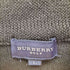 バーバリーゴルフ BURBERRY GOLF サイドジップ 切替 チェック柄 キルティング ハーフジップ ニット メンズ import:L