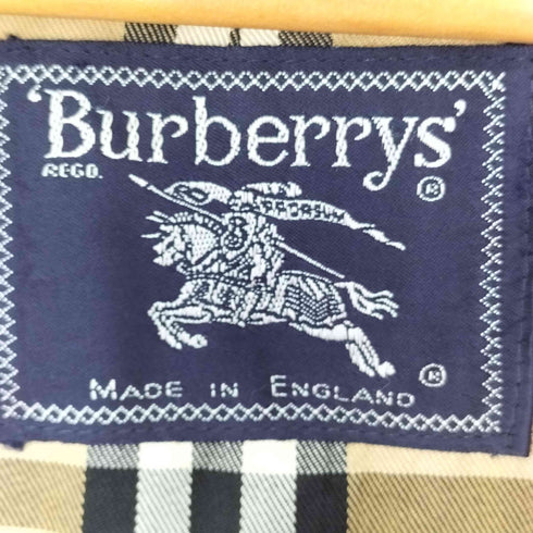 バーバリーズ BURBERRYS 裏地ノバチェック ステンカラーコート レディース