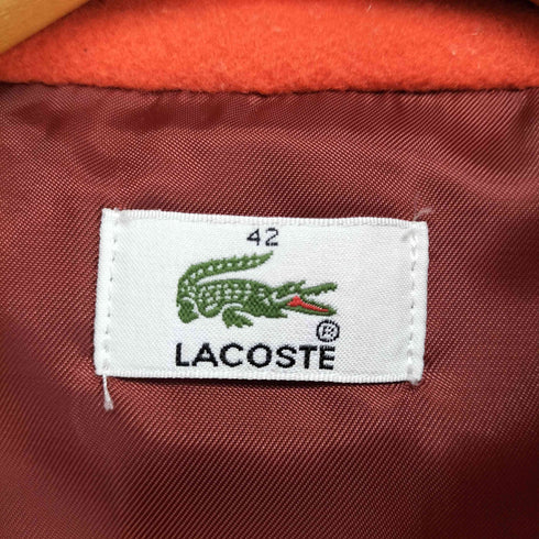 ラコステ LACOSTE ワンポイントウールジップジャケット レディース