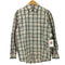 エディーバウアー Eddie Bauer 90s コットン100 ボタンダウン チェック L/S シャツ メンズ import:XS