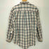 エディーバウアー Eddie Bauer 90s コットン100 ボタンダウン チェック L/S シャツ メンズ import:XS