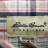 エディーバウアー Eddie Bauer 90s コットン100 ボタンダウン チェック L/S シャツ メンズ import:XS