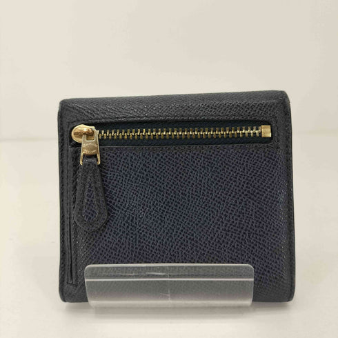 コーチ COACH ロゴプレート 三つ折りレザー財布 レディース