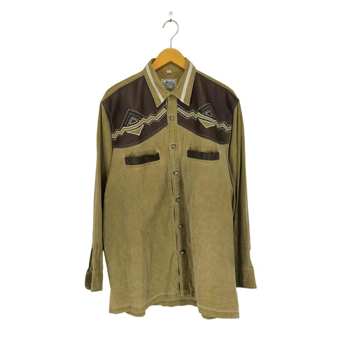 DeSigner's Club 異素材切替カウボーイシャツ メンズ import:L