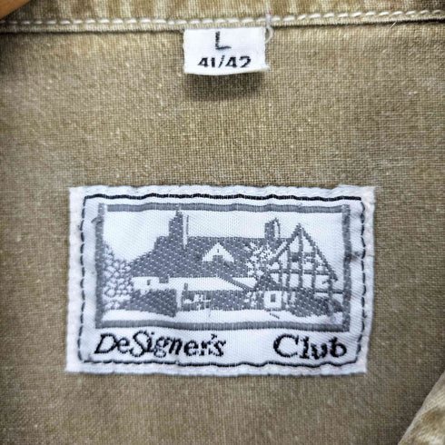 DeSigner's Club 異素材切替カウボーイシャツ メンズ import:L