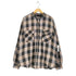 ピューリタン PURITAN 裏ボアチェックバンドカラーネルシャツジャケット メンズ import:L