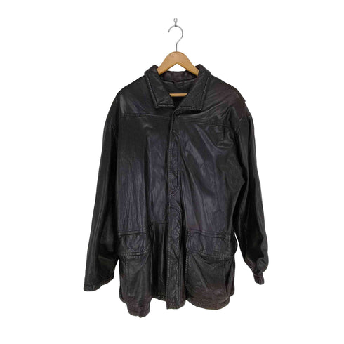 ROBERT COMSTOCK レザーかーコート メンズ import:L