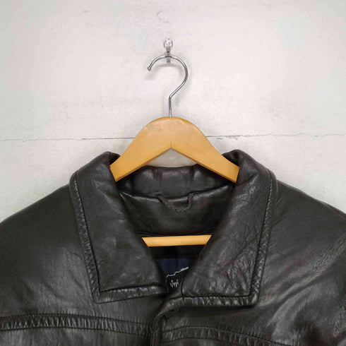 ROBERT COMSTOCK レザーかーコート メンズ import:L