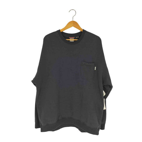 SQUEEZED DESIGN ポケット クルーネックスウェット メンズ XXL