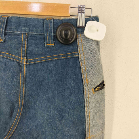 リー Lee 70S リバーシブル フレア デニムパンツ メンズ