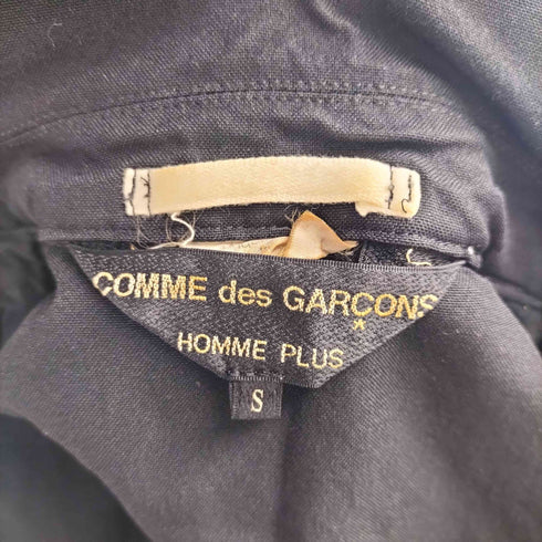 コムデギャルソンオムプリュス COMME des GARCONS HOMME PLUS 10SS Random Collage 製品染め インサイドアウト ポリエステル縮絨 ジップアップブルゾン メンズ JPN:S