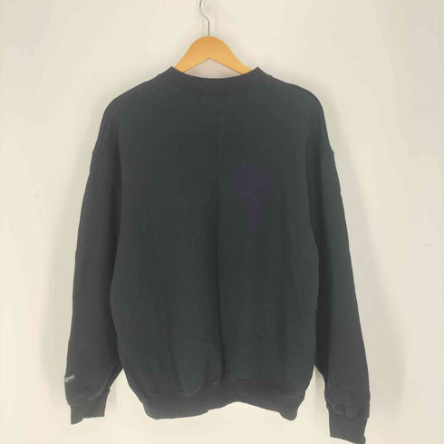 ヒロココシノオム HIROKO KOSHINO HOMME ロゴ刺繍 クルーネック プルオーバー スウェット メンズ LL