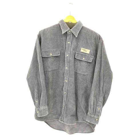 ミチコロンドン MICHIKO LONDON フラットポケット コーデュロイ レギュラーシャツ メンズ M