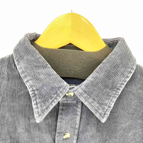 ミチコロンドン MICHIKO LONDON フラットポケット コーデュロイ レギュラーシャツ メンズ M