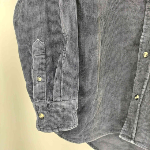 ミチコロンドン MICHIKO LONDON フラットポケット コーデュロイ レギュラーシャツ メンズ M