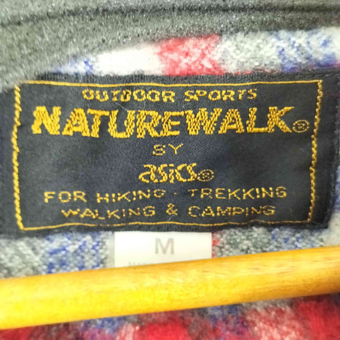 アシックス ASICS L/S ネルシャツ レディース JPN:M