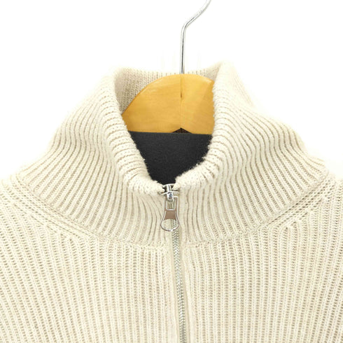 ザラ ZARA ハーフジップ スタンドネック ニットセーター メンズ M