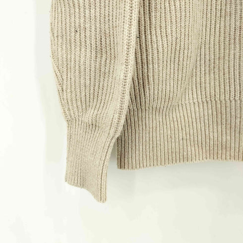 ザラ ZARA ハーフジップ スタンドネック ニットセーター メンズ M