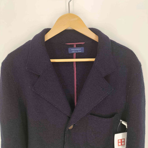 VALDOGLIO イタリア製 3B ウール テーラードジャケット メンズ EUR:48