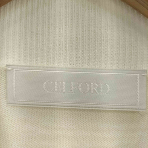 セルフォード CELFORD モックネック ロングスリーブ ニット レディース 36