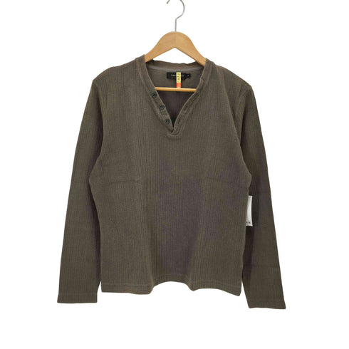 カルバンクラインジーンズ Calvin Klein Jeans 00s ヘンリーネックカットソー y2k メンズ JPN:XL