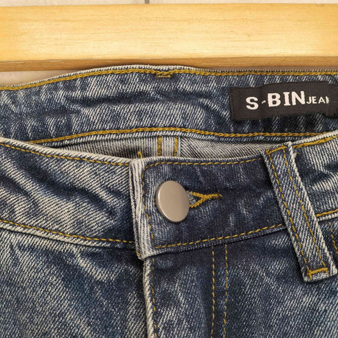 S-BIN Y2K フレアデニムパンツ レディース L
