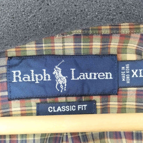 ラルフローレン RALPH LAUREN スモールポニー刺繍 CLASSIC FIT L/S BD シャツ メンズ JPN:XL