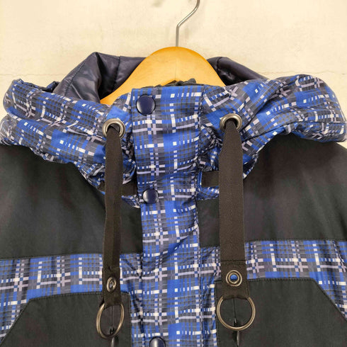 ズッカ ZUCCa デジタルチェックフーデット中綿ジャケット メンズ JPN:M