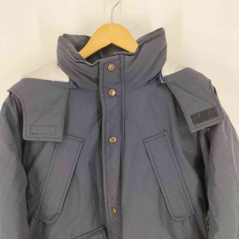 フレッドペリー FRED PERRY 80-90S ヒットユニオン社製 日本製 ジップアップ ダウンジャケット メンズ JPN:L