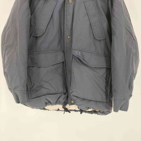 フレッドペリー FRED PERRY 80-90S ヒットユニオン社製 日本製 ジップアップ ダウンジャケット メンズ JPN:L