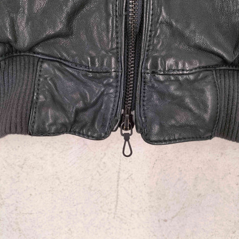 ナノユニバース NANO universe goat leather ゴートレザーシングルレザーブルゾン メンズ JPN:S
