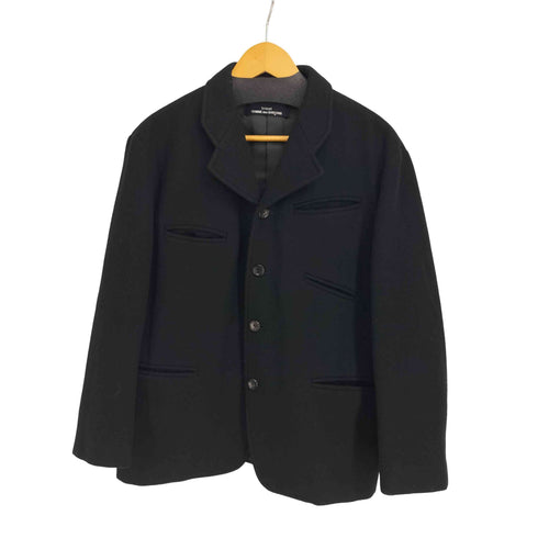 トリココムデギャルソン tricot COMME des GARCONS 80-90S ウール混 ポケットデザイン テーラードジャケット メンズ