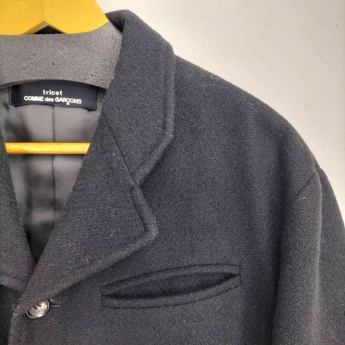 トリココムデギャルソン tricot COMME des GARCONS 80-90S ウール混 ポケットデザイン テーラードジャケット メンズ